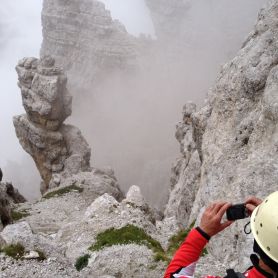 Il fotografo Enrico Tessari