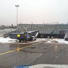 L'aeroporto di Rovaniemi