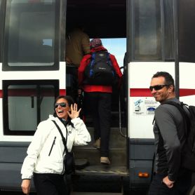 In Bus fino a metà percorso