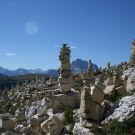 Città do "omettini" segnano il cammino