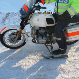 I pattini della polizia